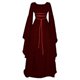thumbnail image 1 of Mujeres Halloween renacimiento Medieval Maxi vestido gótico Cosplay disfraz, 1 of 4
