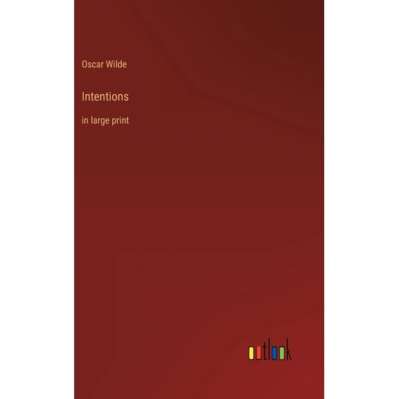 Intentions: in large print, (Hardcover)