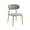 Gray, variant on Set of 4 Boucle Finish Side Chair, Upholstered Dining Chairs with High Back, Decorative Home Furniture (Gray)