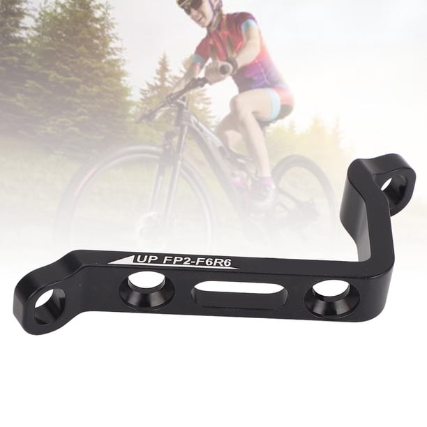 Adaptador De Freno De Disco, Montaje De Poste De aleación De Aluminio A Adaptador De Freno De Disco De Ciclo Profesional De Montaje Plano Con Horquilla De 4 Tornillos