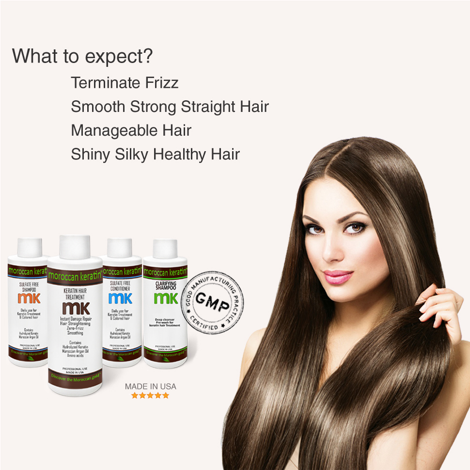 Moroccan hair straightening discount treatment