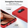 thumbnail image 3 of CRKMGS-for Samsung-S10E-Phone Case: Samsung S10E Case, Soft Liquid Silicone Shockproof Anti-Scratch Cell Android Cover Unlocked Samsung S10E, Red, 3 of 4