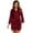Wine Red, variant on Sexy Satin Robe for Women Lace Trim Silk Robe Womens Silk Kimono Robe Short Satin Bathrobe for Women, S-XXL