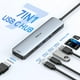 thumbnail image 2 of Adaptador HDMI USB C Hub MOKin 7 en 1 con lector de tarjetas SD/TF 100W PD, 2 of 7