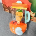 thumbnail image 4 of HLONK Plush Carrot Juicer Toy  6 Inches Fun Drawstring Rotating Plush Toy  Carrot Blender Plush  Pull String Wind-up Carrot Juicer Plush Toy for Children  Friends  Family  Christmas  Birt, 4 of 9
