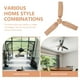 thumbnail image 5 of 1 juego de fundas protectoras para ventilador de techo, incluye protector de aspas y funda para ventilador colgante., 5 of 7