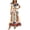 Beige, variant on KHONTS Two Piece Sets for Women Summer Floral Print Bohemia Vacation Outfits Short Sleeve Tops Maxi Skirt for Going Out Beige M