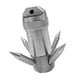 thumbnail image 2 of Gancho de anclaje para uso exterior, garra de escalada robusta de acero inoxidable para 4 garras, 2 of 9
