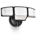 thumbnail image 1 of Foco LED LUTEC de 80 W, del anochecer al amanecer, 9000 lúmenes, IP65, negro, 1 of 8