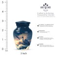 thumbnail image 2 of Lighthouse Small Keepsake Urn For Human Ashes For Male, Little Cloud Cremation Urn For Mom, Blue Urns For Human Ashes Adult Female Small, Miniature Funeral Ash Urns Mini, 3 Inch, 2 of 7