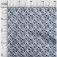 thumbnail image 2 of oneOone Cotton Cambric Navy Blue Fabric Ocean Underwater Life Craft Projects Decor Fabric Printed By The Yard 42 Inch Wide, 2 of 4