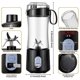 thumbnail image 4 of Exprimidor de frutas eléctrico licuadora portátil Usb Personal comida de bebé batido de leche taza mezcladora para oficina de viaje en casa, kaili Sencillez, 4 of 5