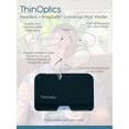 thumbnail image 3 of ThinOptics Readers with Wallet - Armless On-Nose Reading Glasses - Slim Wallet Attaches to Phone - MagSafe Compatible, 3 of 4