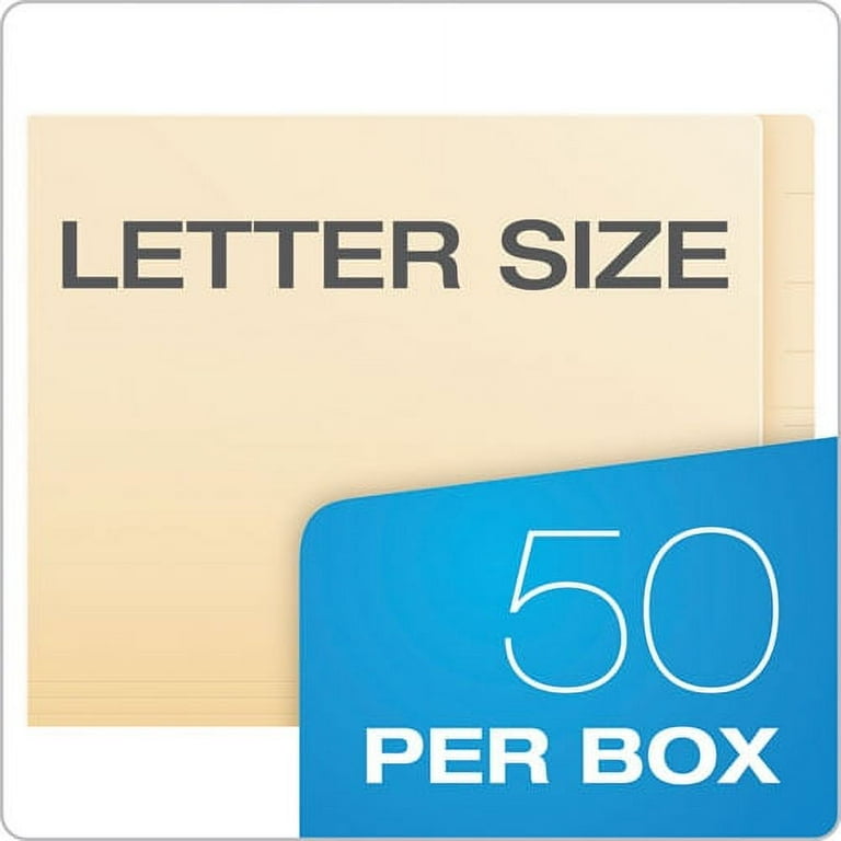SmartShield End Tab Fastener Folders, 1 Fastener, Letter Size, Manila Exterior, 50/Box SmartShield End Tab Fastener Folders, 1 Fastener, Letter Size, Manila Exterior, 50/Box