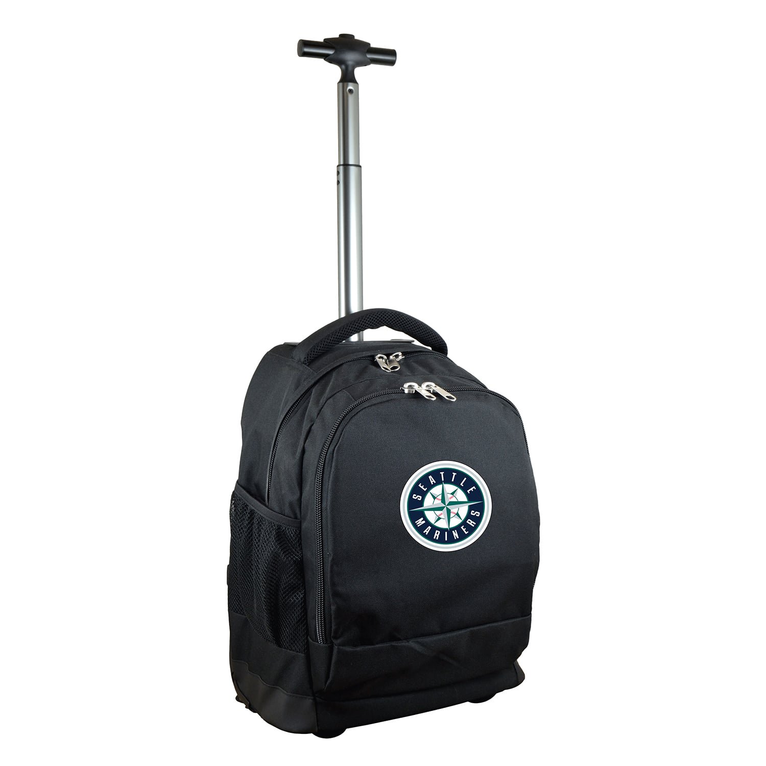 Black Seattle Mariners 19 Premium Wheeled Backpack