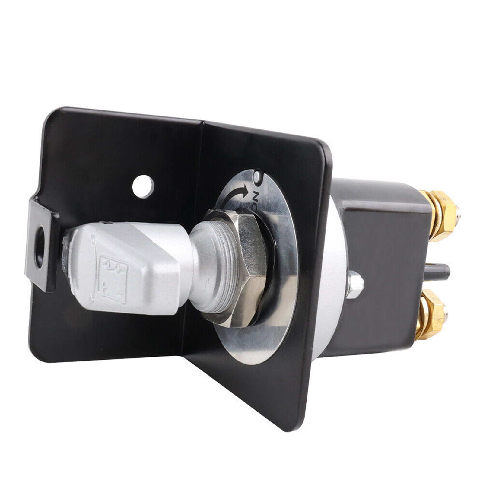 Sorven Boat Battery Disconnect Battery Battery Disconnect Switch, 500A High Current 12V/24V/36V Waterproof Battery Cut Off Switch with Plate Handle for Car Truck RV Yacht Boat, Replace 20247