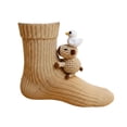 thumbnail image 2 of Calcetines de 3D con diseño de animales, suaves y cálidos, para mujer, calcetines creativos para suelo, regalos de cumpleaños Pato, 2 of 7