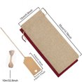 thumbnail image 3 of 12 Burlap Wine Bags with Drawstring, Reusable Wine Bags for Party Supplies, 3 of 5