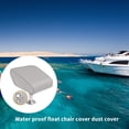 thumbnail image 5 of Funda Plegable Para Asiento De Barco, Banco De Barco, Silla, Funda Protectora, Funda Para Silla De Capitanes, Impermeable, A Prueba De Polvo, Resistente A Los Rayos Uv, Ajuste Elástico Para Barco, Inevent VI009244-02, 5 of 5