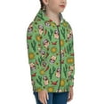 thumbnail image 5 of Rocae Vintage Sugar Skull for Zip Up Hoodies for Teen Sweatshirt with Hood-Medium, 5 of 6