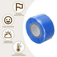 thumbnail image 3 of Unique Bargains Grip Tape, Self-Fusing Silicone Tape 10ft, Sealing Repair Wrap Tape, Multicolor 2Pcs, 3 of 6