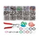 thumbnail image 3 of Set 500 Pcs 10 Colores Metal Botón A Presión De Pinza Para Ropa., 3 of 3