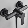 thumbnail image 2 of Luxury Defined, Black Bathroom Faucet Set With Spray Modes And Adjustable Adapters For A Tailored Shower Experience, 2 of 5