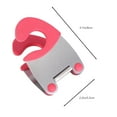 thumbnail image 2 of Pot Spoon Clip Holder Rest Kitchen Stainless Steel Cooking Utensil Silicone Clips Lid Soup Proof Spill Lifter Spatula, 2 of 9