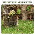 thumbnail image 3 of WEUVEB Green Coated Wire Mesh Roll Para Jardín Con Malla Metálica Hexagonal Y Uso Decorativo, 3 of 8
