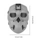 thumbnail image 5 of Máscara salvaje Máscara protectora de cara completa Almohadilla de esponja acolchada Máscara de Halloween Casco (gris), 5 of 5