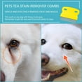 thumbnail image 7 of acdanc 6 Pieces Pet Lice Combs Dog Grooming Flea Comb Cat Tear Stain Comb for Removal Dandruff, 7 of 7