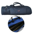 thumbnail image 3 of Estuche Duradero acolchado para trompeta perfecl negro con Cremalleras y Correa de hombro Ajustable, 3 of 8