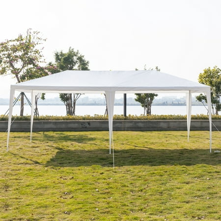 SOFT INC 10' x 20' Canopy Tents for Outside, Party Sun Shade Instant Folding Protable, Heavy Duty Steel Frame Quick, Sun Shade Wedding Instant Folding Protable Better Air Circulation,