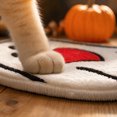 thumbnail image 3 of Thick Faux Wool Halloween Ghost Pet Doormat Non Slip Acrylic Entry Rug Dirt Trapping Door Mat for Muddy Pet Paws, 3 of 6