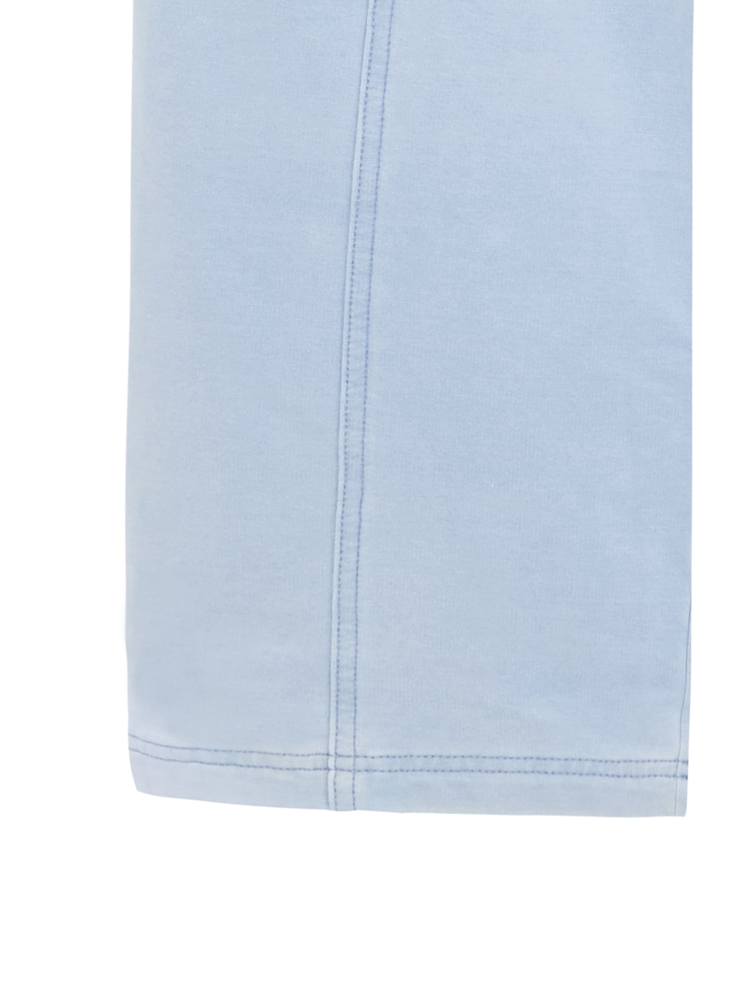 Wonder Nation Girls Knit Denim Pants, Sizes 4-18 & Plus