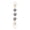 Black, variant on Stylish Multifunctional Floral Extender Chain Sturdy Alloy Jewelry Perfect For Bracelets Anklets Necklaces