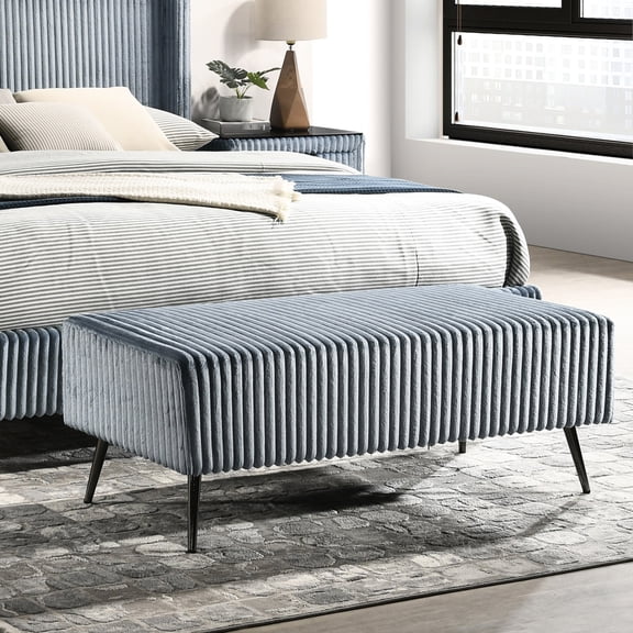 MDF + LVL and Metal Bench | Useful in Bedroom Setting | Combines Style and Comfort