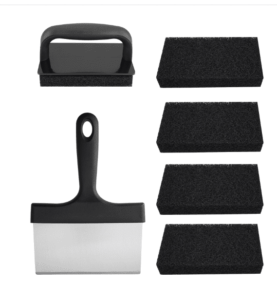 Griddle Cleaning Kit Griddle Cleaner Tool Set Grill Accessories Griddle Cleaner Tool Set with