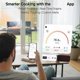 thumbnail image 4 of WiFi Unlimited Range Meat Wireless Bluetooth Probe Rechargeable Support APP Reminder for BBQ, Oven, Air Fryer, 4 of 5