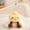 A, variant on Steamed Bun Keychain, Soft Bao Bun Stuffed Keyring Kawaii Bag, Pendant Gift for Girls and Women, Cute Bread Shaped Keychain for Bag Charm and Decoration