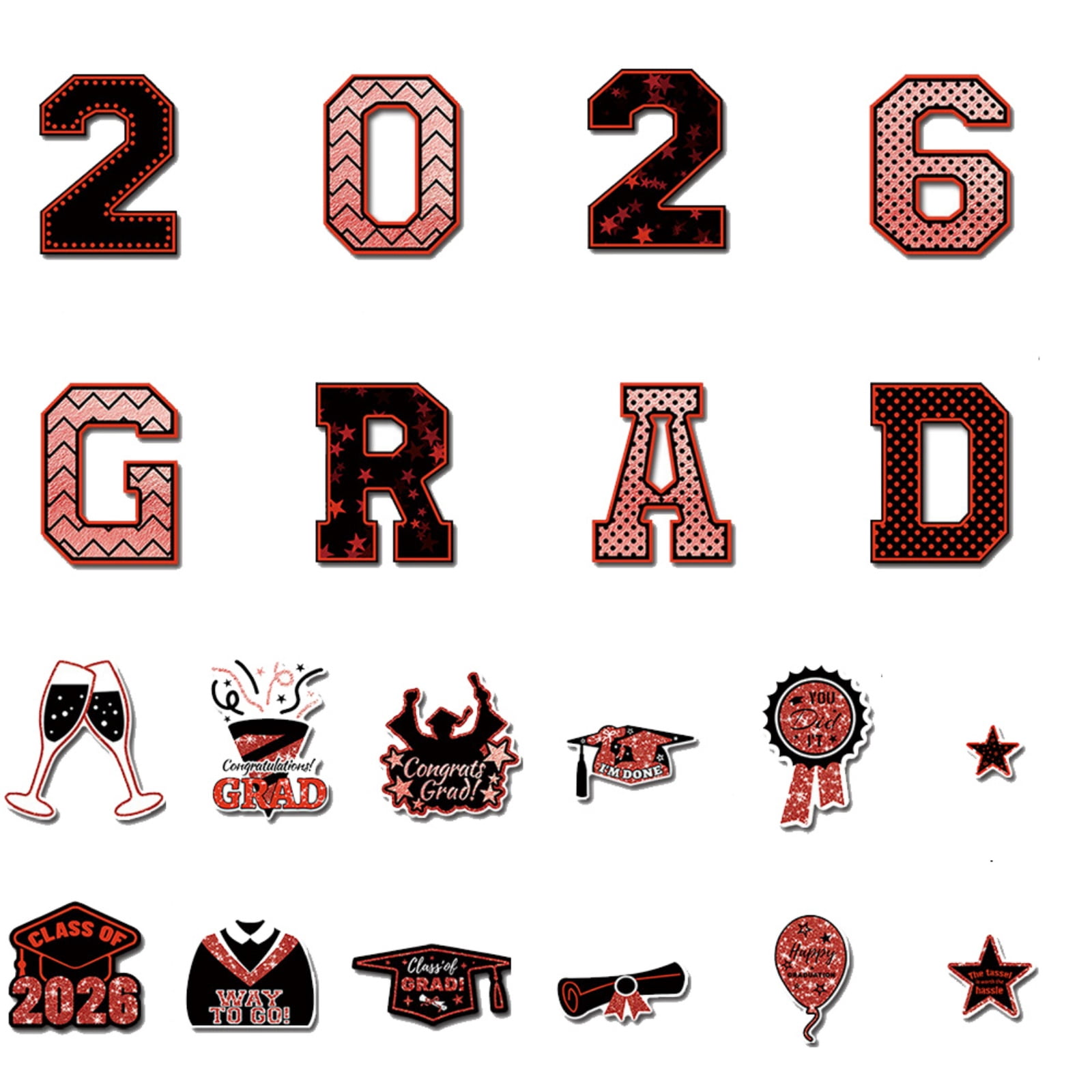 Graduation Party Decoration Background Cloth, 2026 Graduation Decorations, Graduation Party Decorations, Graduation Decorations, Graduation Party Photo Booth Props Kit