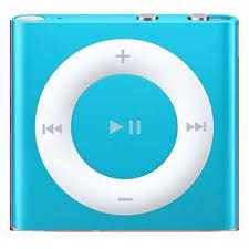 Pre-Owned Apple iPod shuffle 2GB MP3 Player, Blue Excellent + 1 YR CSP Warranty
