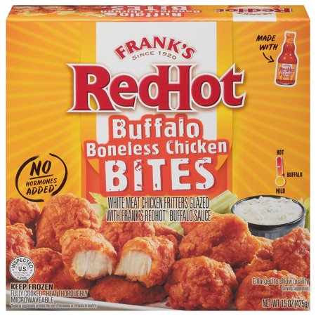 Frank's RedHot Frozen Chicken Bites - Buffalo, 15 oz