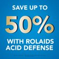 thumbnail image 6 of Rolaids Acid Defense Maximum Strength, 20 mg Famotidine Tablets for Heartburn Prevention & Relief, 25 Count, 6 of 11