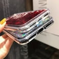 thumbnail image 2 of for iPhone 15 Pro Max Clear Glitter Case, Bling Moving Liquid Flowing Floating Sparkle Shiny Soft TPU Bumper Shockproof Hard Back Women Girls Protective Case for iPhone 15 Pro Max 6.7" (Red), 2 of 4