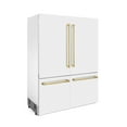 thumbnail image 3 of ZLINE Autograph Edition Refrigerator, White Matte & Gold, 3 of 5