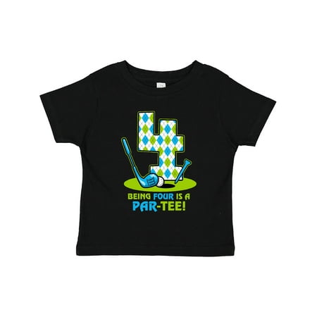 

Inktastic Golf Par-Tee 4th Birthday Gift Toddler Boy Girl T-Shirt