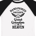 thumbnail image 4 of Inktastic Handpicked for Earth by My Great Grandpa in Heaven Boys or Girls Toddler T-Shirt, 4 of 5