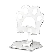 Foldable Phone Stand Desktop Phone Holder Stand, Rotating for Tablet and Phone, Foldable Portable Tablet Stand, Plastic, Pink, for Desktop