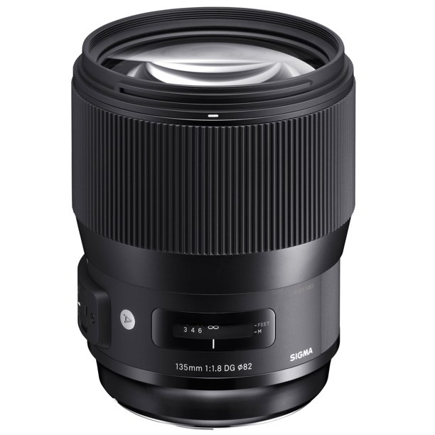 Sigma 135mm F1.8 DG HSM ART Full Frame Telephoto Lens for Nikon Mount
